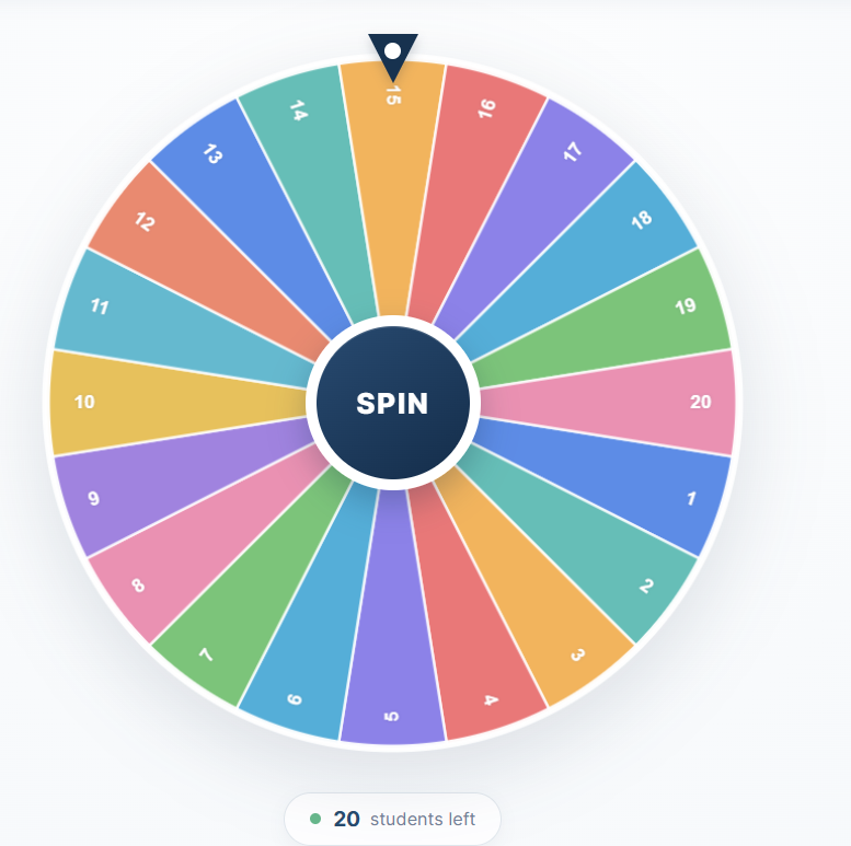 Spin wheel!!